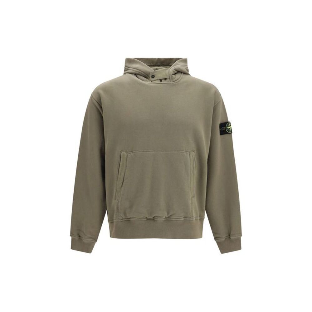 Stone Island Bicolor Cotton Men's Sweatshirt